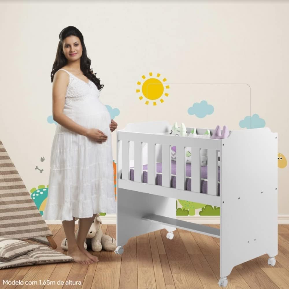 Mini Berço com Colchão Tigus Branco