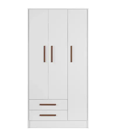 Jogo de Quarto para Bebê Completo Floc com Rodízios Branco - MoveisAqui