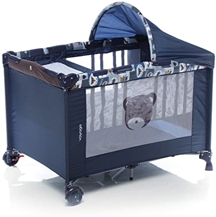Berço Portátil Funny, Voyage, Azul