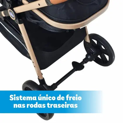 arrinho De Bebê Europeu Luxo Moisés Berço Apolo Passear - Super Lançamento