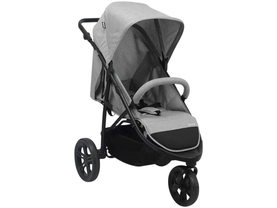 Carrinho de Bebê com Bebê Conforto Infanti - Travel System Collina Trio 3 Rodas 0 a 15kg