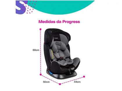 Cadeirinha para Auto Reclinável Cosco Kids - Progress 0 a 36kg 3 Posições