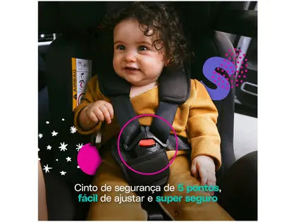 Cadeirinha para Auto Reclinável Cosco Kids - Progress 0 a 36kg 3 Posições
