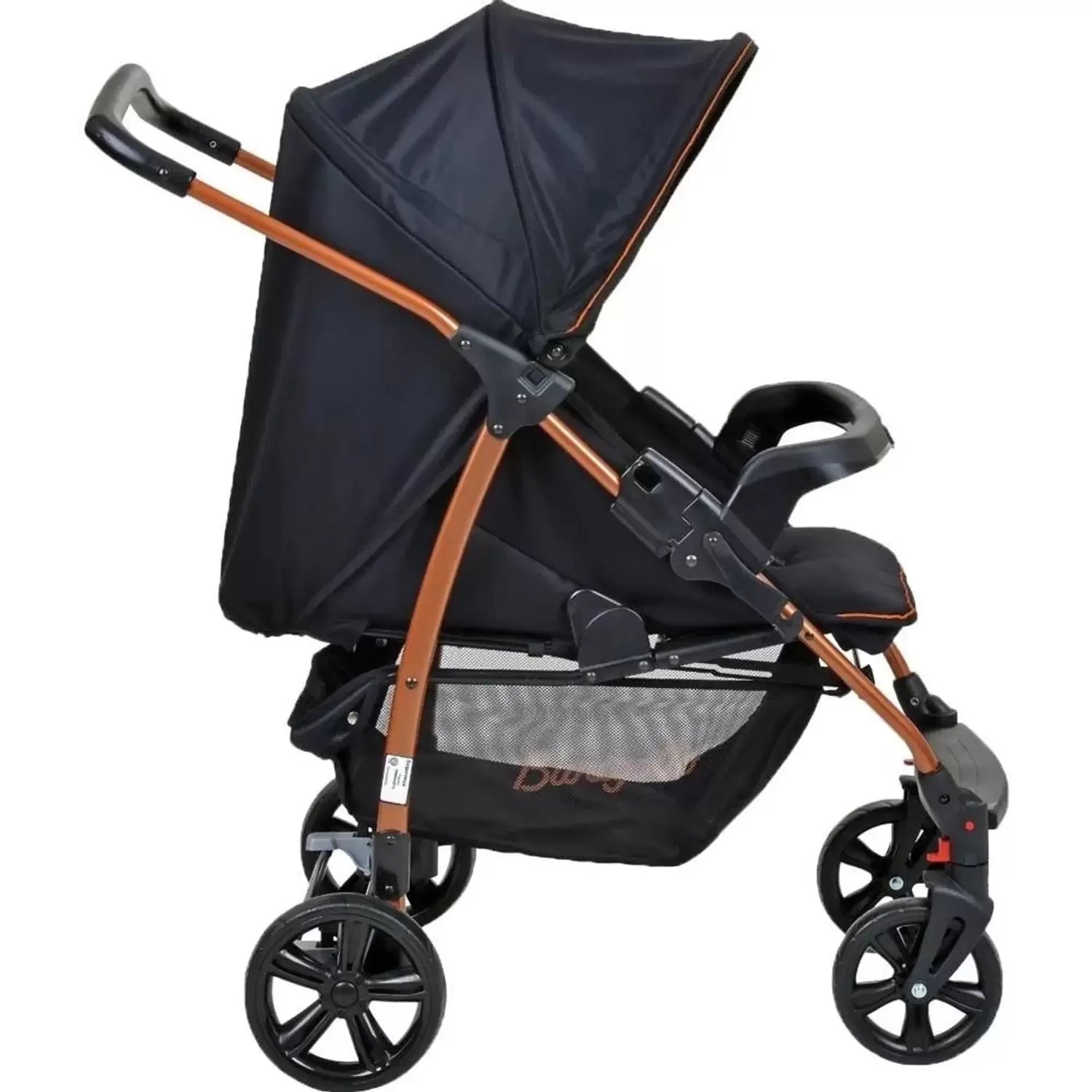 Carrinho travel system ecco + bebe conforto e base - burigotto - BURIGOTTO