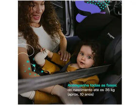 Cadeirinha para Auto Reclinável Cosco Kids - Progress 0 a 36kg 3 Posições